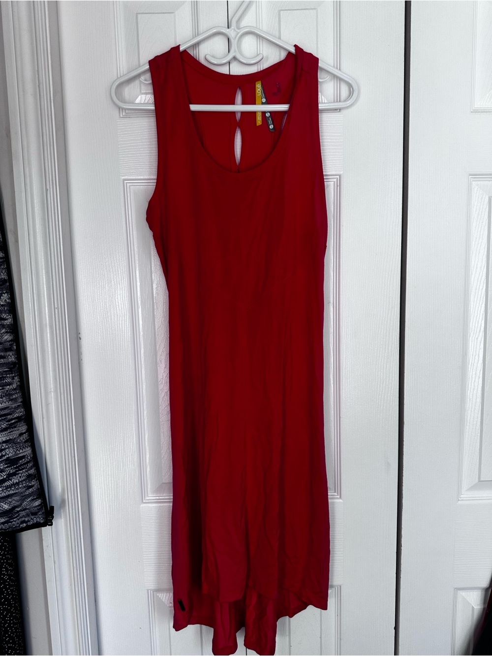 Lole Sleeveless Pink Maxi Dress